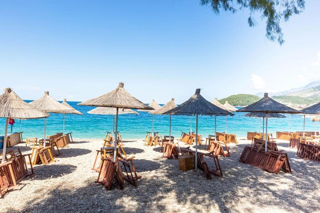 Potam'sea Bliss 5 - Front, Sun Beds & Parking Apartamento Himare